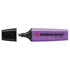 MARCADOR FLUORESCENTE BOSS ORIGINAL TRAZO 2/5MM. VIOLETA STABILO 70/55 (MIN10) (Espera 4 dias)