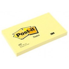 BLOC 100 HOJAS NOTAS ADHESIVAS 76X127MM CANARY YELLOW 6830-CY-W10 POST-IT 7100317839 (Espera 4 dias)