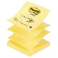 BLOC 100 HOJAS Z-NOTES ADHESIVAS 76X76MM CANARY YELLOW R330-CY-W10 POST-IT 7100317838 (Espera 4 dias)