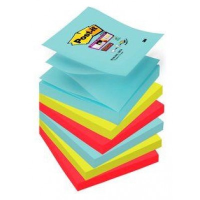 PACK 6 BLOCS 90 HOJAS Z-NOTES ADHESIVAS 76X76MM SUPER STICKY COLECCIÓN COSMIC R330-6SS-COS POST-IT 7100263209 (Espera 4 dias)