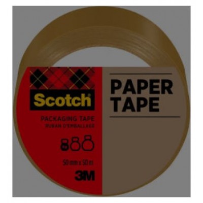 ROLLO CINTA DE PAPEL 50MTSX50MM. COLOR MARRÓN SCOTCH 7100301 (Espera 4 dias) ROLLO CINTA DE PAPEL 50MTSX50MM. COLOR MARRÓN SCOTCH 7100301 (Espera 4 dias)