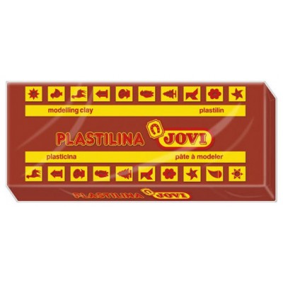 CAJA 15 PASTILLAS PLASTILINA 150 G - MARRÓN JOVI 7109 (Espera 4 dias)