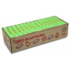 CAJA 15 PASTILLAS PLASTILINA 350 G - VERDE CLARO JOVI 7210 (Espera 4 dias)