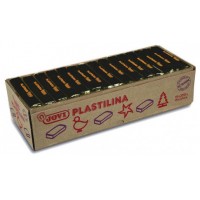 CAJA 15 PASTILLAS PLASTILINA 350 G - NEGRO JOVI 7215 (Espera 4 dias)