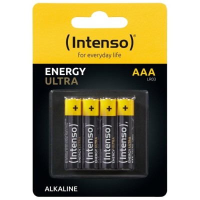 Intenso Pila Alcalina energy ultra AAALR03 Pack-4