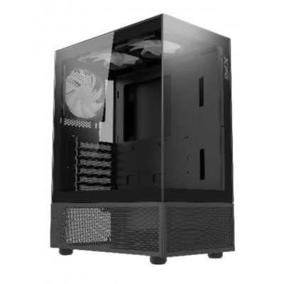 CAJA GAMING XPG INVADER X MINI ATX 1XUSB-C 2XUSB SIN FUENTE ARGB NEGRO