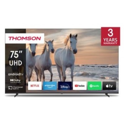 TELEVISOR 75" THOMSON 75UA5S13 UHD 4K 3840X2160