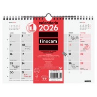 CALENDARIO 2026 NEUTRO PARED ESCRIBIR S 210X150MM FINOCAM 780160026 (Espera 4 dias)