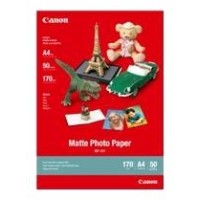 Canon Papel Acabado Mate, A4, 50 Hojas, 170g.