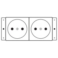 Kramer Electronics TS-2DE toma de corriente (Espera 4 dias)