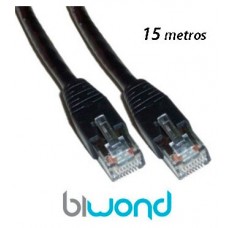 Cable Ethernet 15m Cat 6 BIWOND (Espera 2 dias)