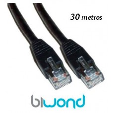 Cable Ethernet 30m Cat 6 BIWOND (Espera 2 dias)