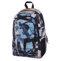 MOCHILA DOBLE UNKEEPER SKATE BOARDING 32,5 X 43 X 13,5 CM. UNKEEPER 80506625970 (Espera 4 dias)