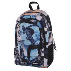 MOCHILA DOBLE UNKEEPER SKATE BOARDING 32,5 X 43 X 13,5 CM. UNKEEPER 80506625970 (Espera 4 dias)