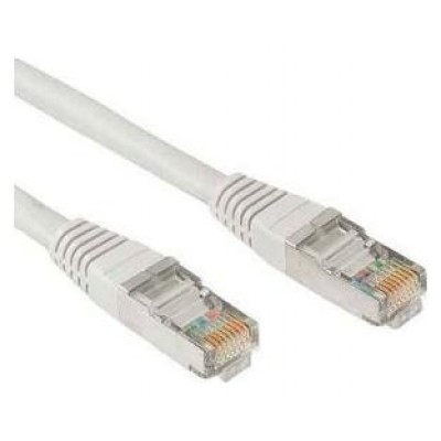 CABLE RED LATIGUILLO CAT.5E UTP AWG24, 0.5 M Gris