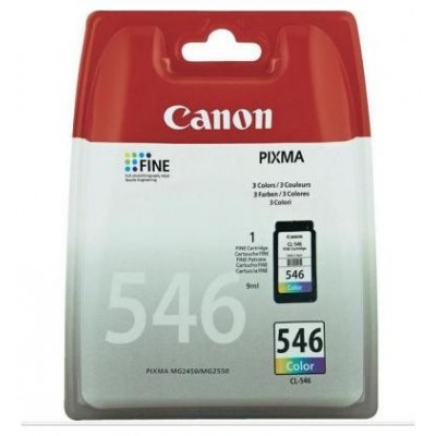 CANON CARTUCHO CL546 COLOR 8ML 180 PAGINAS