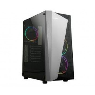 CAJA ZALMAN S4 PLUS ATX 1 XVENT 120MM ARGB 2XUSB 3.0 NEGRO S/N FUENTE