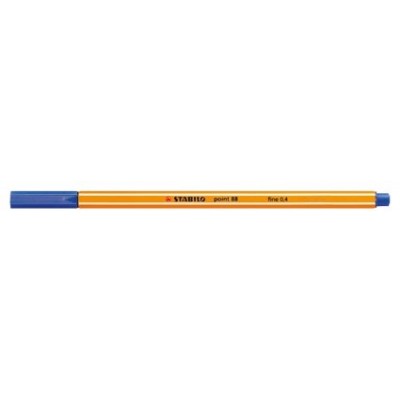 ROTULADOR PUNTA FINA POINT 88 0.4MM AZUL STABILO 88/41 (MIN10) (Espera 4 dias)
