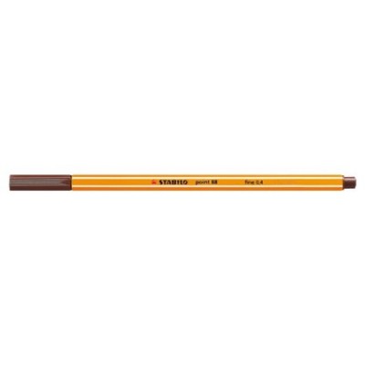 ROTULADOR PUNTA FINA POINT 88 0.4MM MARRON STABILO 88/45 (MIN10) (Espera 4 dias)