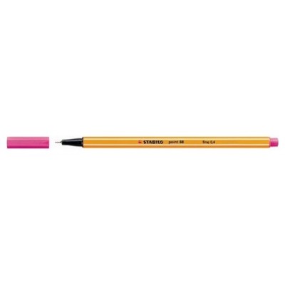 ROTULADOR PUNTA FINA POINT 88 0.4MM ROSA STABILO 88/56 (MIN10) (Espera 4 dias)