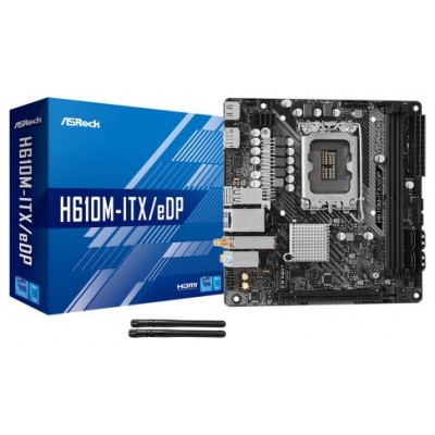 Asrock H610M-ITX/EDP Intel H610 LGA 1700 mini ITX (Espera 4 dias)