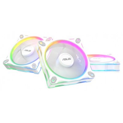 ASUS Prime MR120 Fan ARGB Reverse White 3in1 Carcasa del ordenador Ventilador 12 cm Blanco 3 pieza(s) (Espera 4 dias)