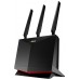 ASUS 4G-AC86U router inalámbrico Gigabit Ethernet Doble banda (2,4 GHz / 5 GHz) 3G Negro (Espera 4 dias)