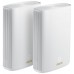 ASUS ZenWiFi AX Hybrid (XP4) Doble banda (2,4 GHz / 5 GHz) Wi-Fi 6 (802.11ax) Blanco 2 Interno (Espera 4 dias)