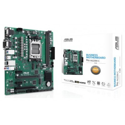 ASUS PRO A620M-C-CSM AMD A620 Zócalo AM5 micro ATX (Espera 4 dias)