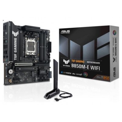 ASUS TUF GAMING B850M-E WIFI AMD B850 Zócalo AM5 micro ATX (Espera 4 dias)