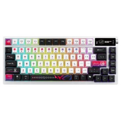 ASUS ROG Azoth X teclado Juego USB + RF Wireless + Bluetooth Negro, Blanco (Espera 4 dias) ASUS ROG Azoth X teclado Juego USB + RF Wireless + Bluetooth Negro, Blanco (Espera 4 dias)