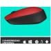 LOGITECH Raton m171 optico wireless rojo