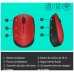LOGITECH Raton m171 optico wireless rojo