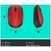 LOGITECH Raton m171 optico wireless rojo