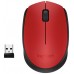 LOGITECH Raton m171 optico wireless rojo