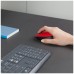 LOGITECH Raton m171 optico wireless rojo