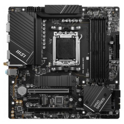 MSI PRO B650M-A WIFI AMD B650 Zócalo AM5 micro ATX (Espera 4 dias)