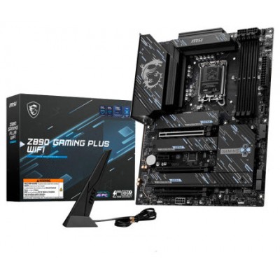 PLACA MSI Z890 GAMING PLUS WIFI,INTEL,1851,Z890,4DDR5 (Espera 4 dias)