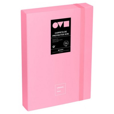 CAJA DE PROYECTOS 5CM EN POLYFOAM UNEQUAL MINIMAL ROSA GRAFOPLAS 91271253 (Espera 4 dias) CAJA DE PROYECTOS 5CM EN POLYFOAM UNEQUAL MINIMAL ROSA GRAFOPLAS 91271253 (Espera 4 dias)