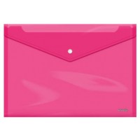 SOBRES POLIPROPILENO BROCHE ROSA FOLIO APAISADO 335X235 DOHE 91477 (MIN10) (Espera 4 dias)