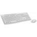 COMBO TECLADO RATON LOGITECH MK295 SILENT ALEMAN BLUETOOTH BLANCO