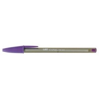 BIC Cristal Fun Violeta Bolígrafo 20 pieza(s) (MIN20) (Espera 4 dias)