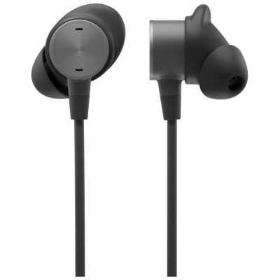 HEADSET LOGITECH ZONE WIRED EARBUDS GRAPHITE USB