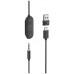 HEADSET LOGITECH ZONE WIRED EARBUDS GRAPHITE  USB