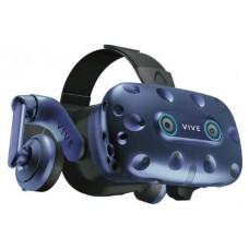 HTC VIVE Pro Eye Pantalla con montura para sujetar en la cabeza Negro, Azul (Espera 4 dias)