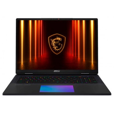 MSI PORTATIL TITAN 18 HX AI A2XWJG-466ES. 18" 16:10 UHD+ (3840X2400) 120HZ, IPS. INTEL CORE ULTRA 9 285HX. NVIDIA GEFORCE RTX 5090. GDDR7 24GB. DDR5 6400MHZ 32GB*2. 2TB SSD. W11 HOME. (Espera 4 dias)