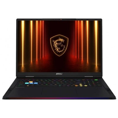 MSI PORTATIL RAIDER A18 HX A9WIG-040ES. RAIDER A18 HX A9WIG-040ES. 18" UHD (3840X2400), MINILED, 120HZ, IPS. AMD RYZEN 9 9955HX3D. NVIDIA GEFORCE RTX 5080. DDR5 32GB*2. 2TB NVME SSD. W11 HOME. NEGRO (Espera 4 dias)