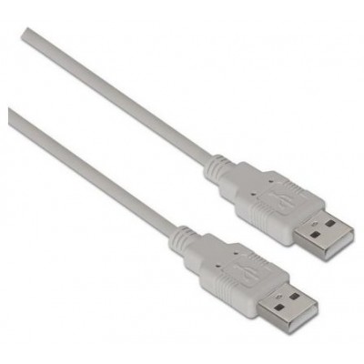 CABLE USB 2.0 TIPO AM-AM BEIGE 1.0M AISENS A101-0021