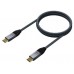 Aisens Cable Usb 3.2 Gen2X2 8K C/M-C/M Gris 0.6M