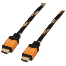 AISENS - CABLE HDMI ALTA VELOCIDAD / HEC, A/M-A/M, ORO, 3.0M